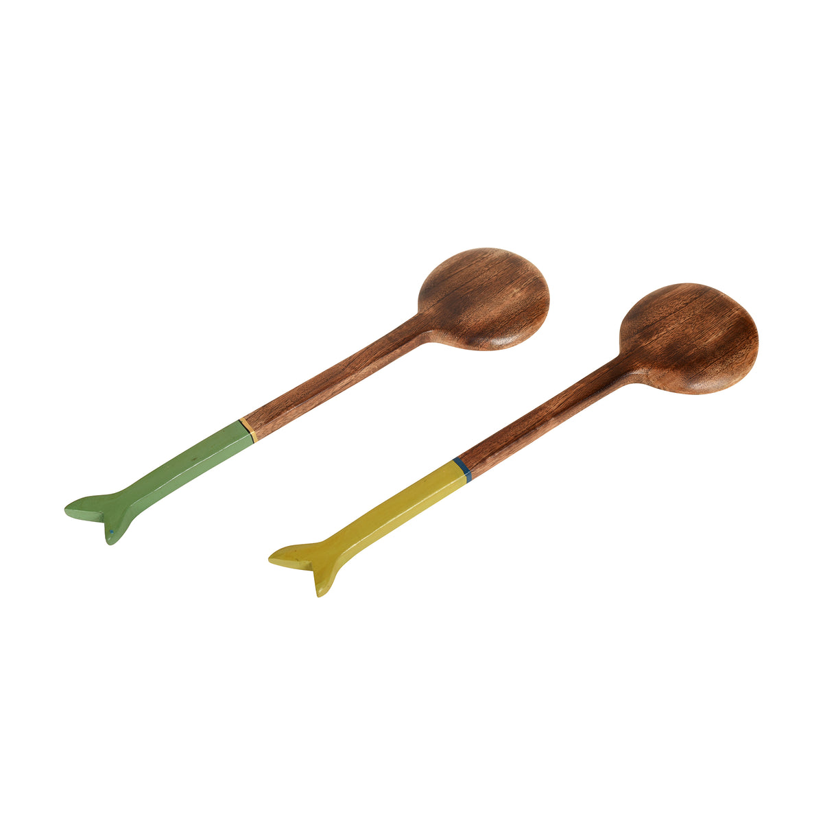 Handcrafted Wooden Ladles (Set of 2)