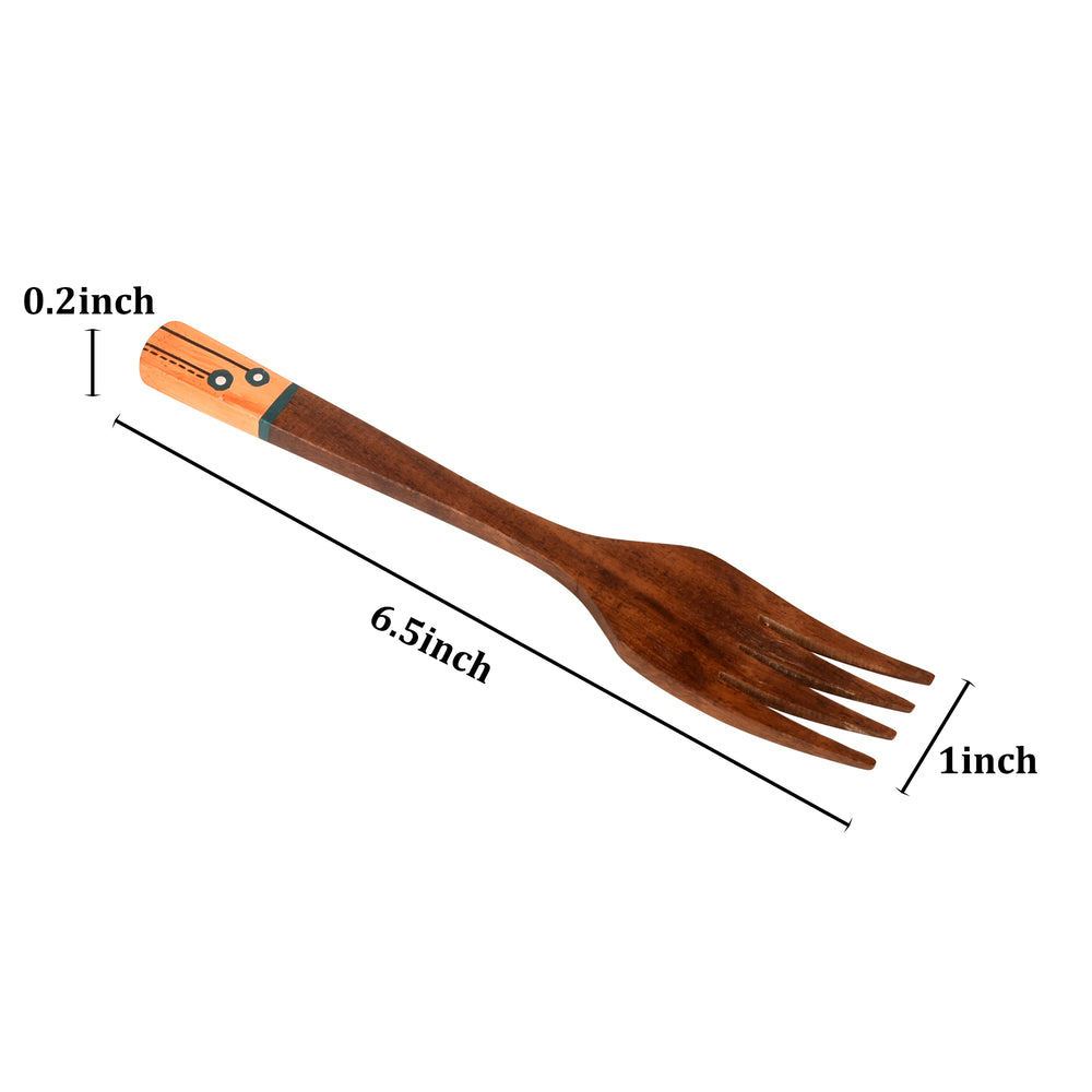 Handcrafted Wooden Forks (So6)