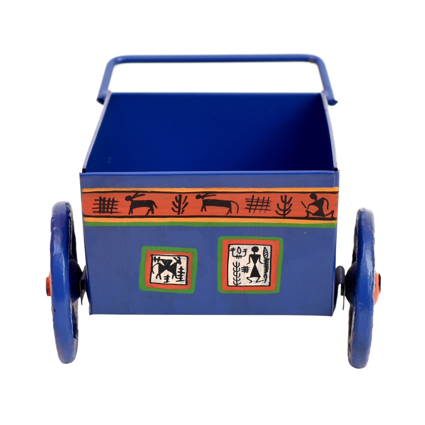 Funky Snacks Serving Food Cart in Blue Color (6x4.4x4)