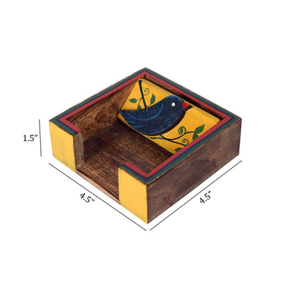 Love Bird Slip Pads Holder (4.5x4.5x1.5)
