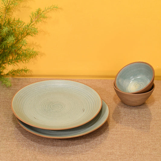 Desert Sand Dinner Set of Plates and Bowls (SO4)