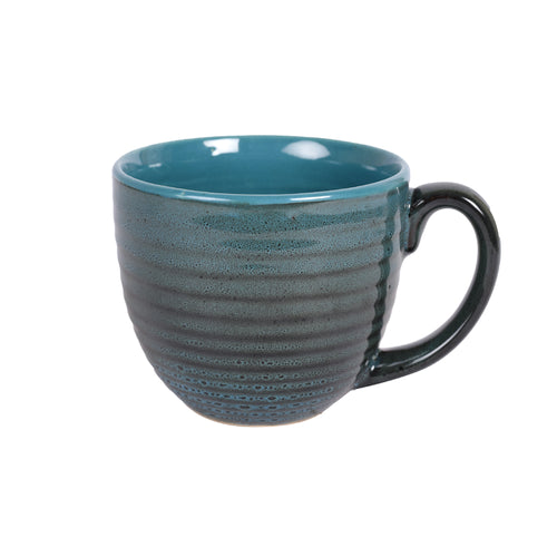 Coffee Mug Ceramic Bluish Grey (Set of 2)