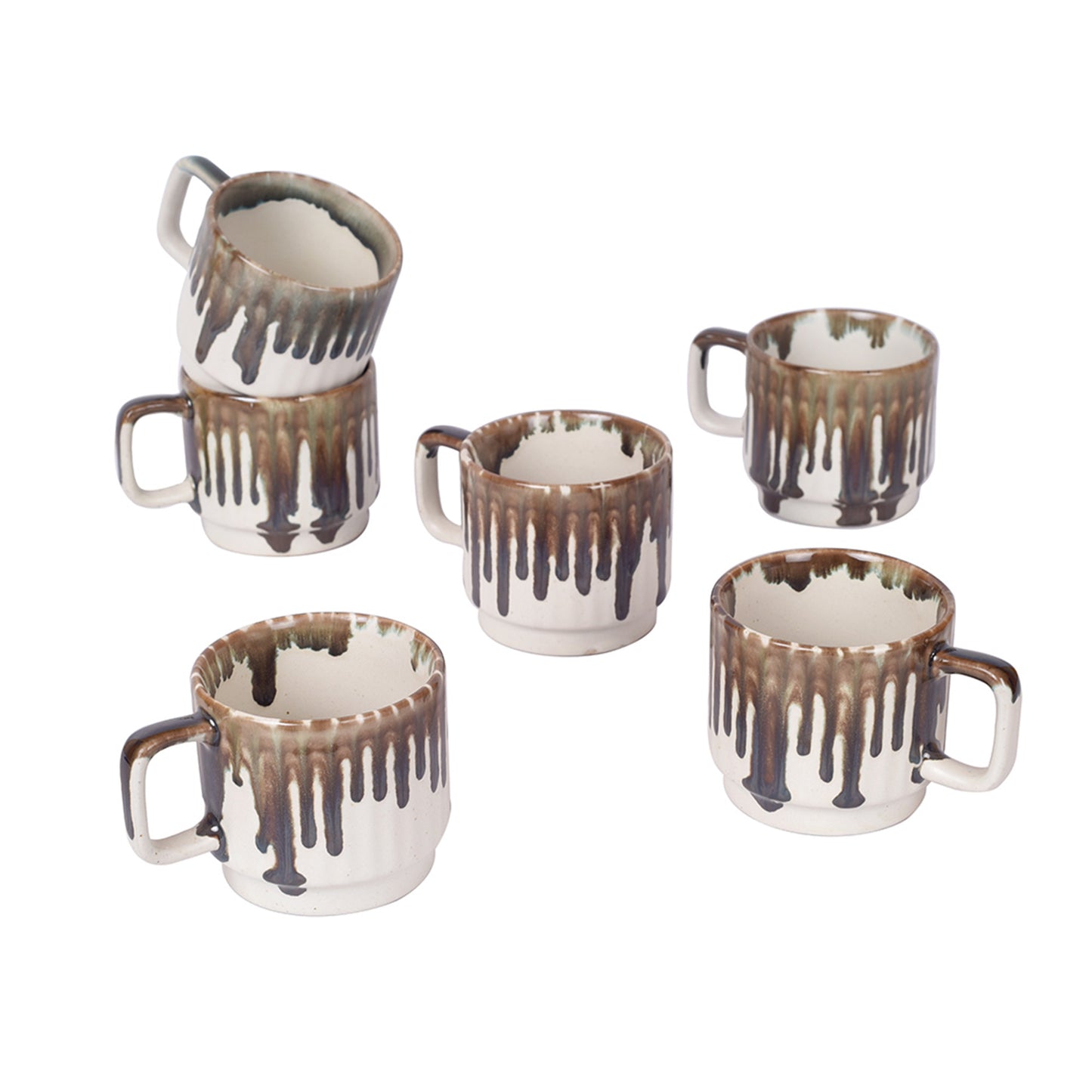 Morning Drip Tea Cups Set of 6