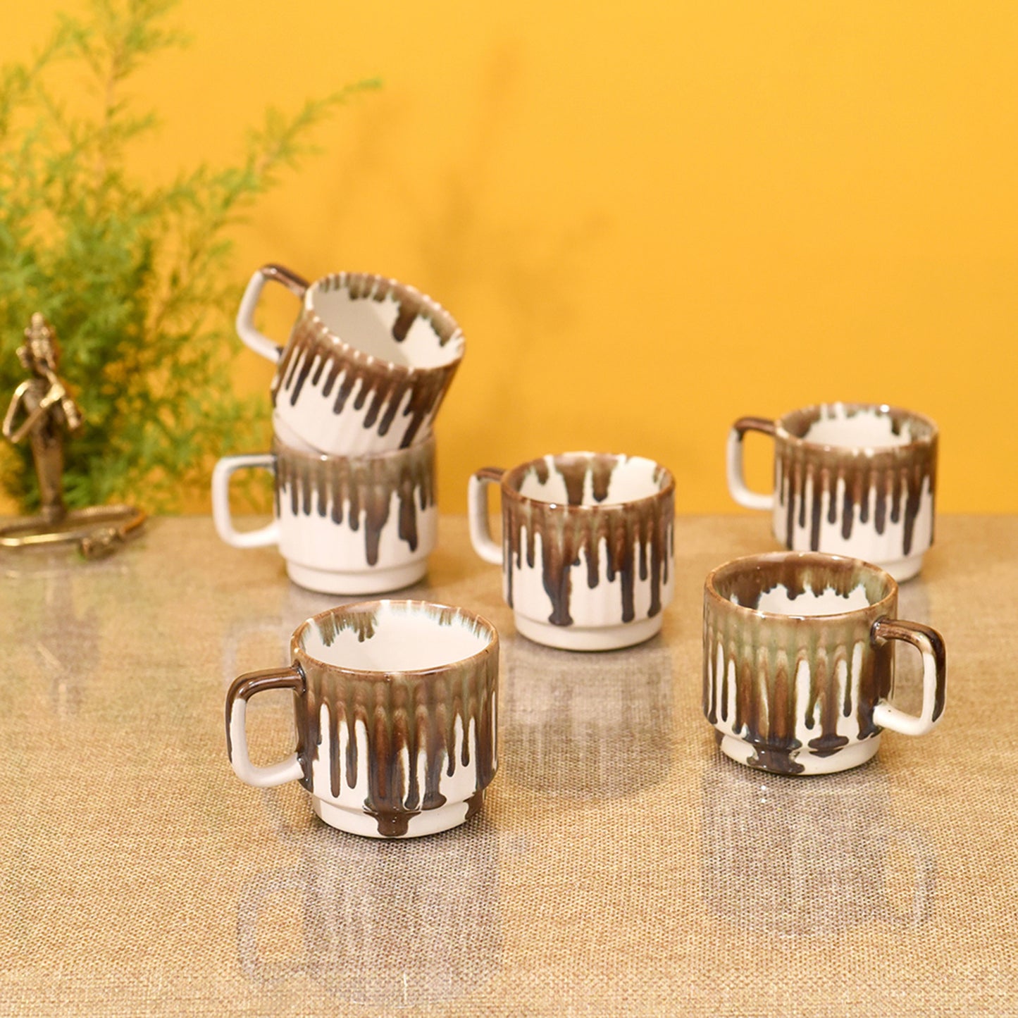 Morning Drip Tea Cups Set of 6