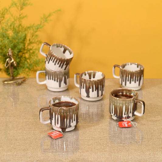 Morning Drip Tea Cups Set of 6