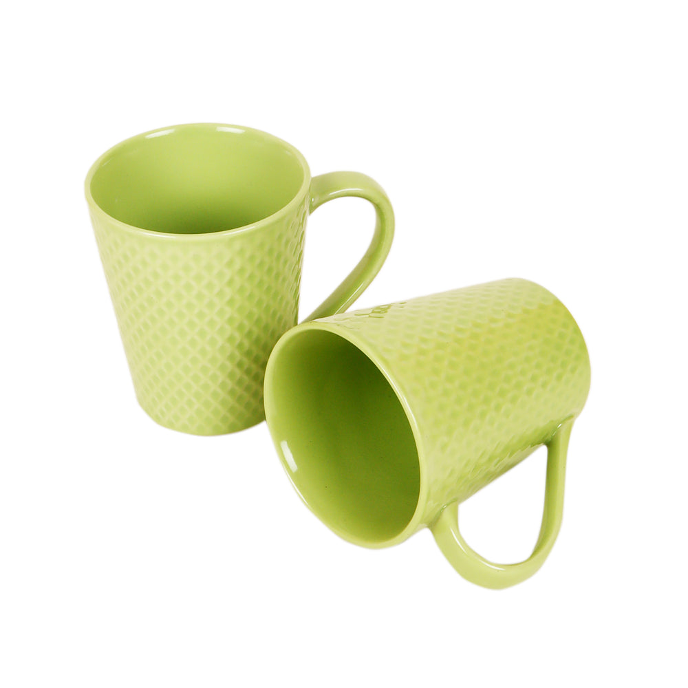 Mint Green Coffee Mugs Set of 2