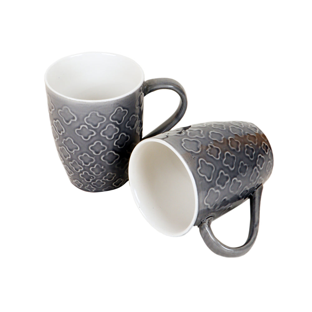 Ash Grey Mugs Set of 2