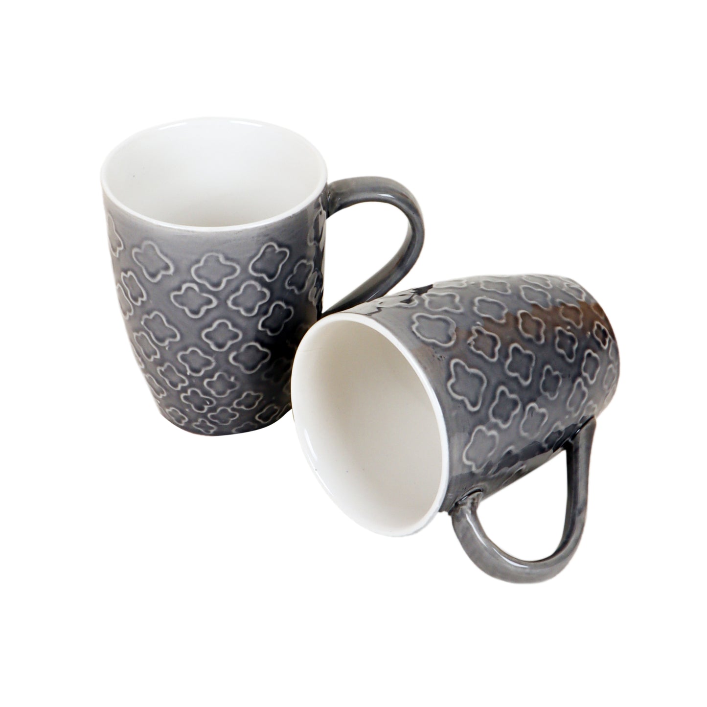 Ash Grey Mugs Set of 2