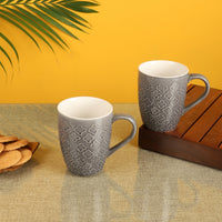 Ash Grey Mugs Set of 2