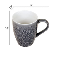 Ash Grey Mugs Set of 2