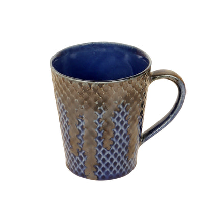 Midnight Blue Coffee Mugs Set of 4