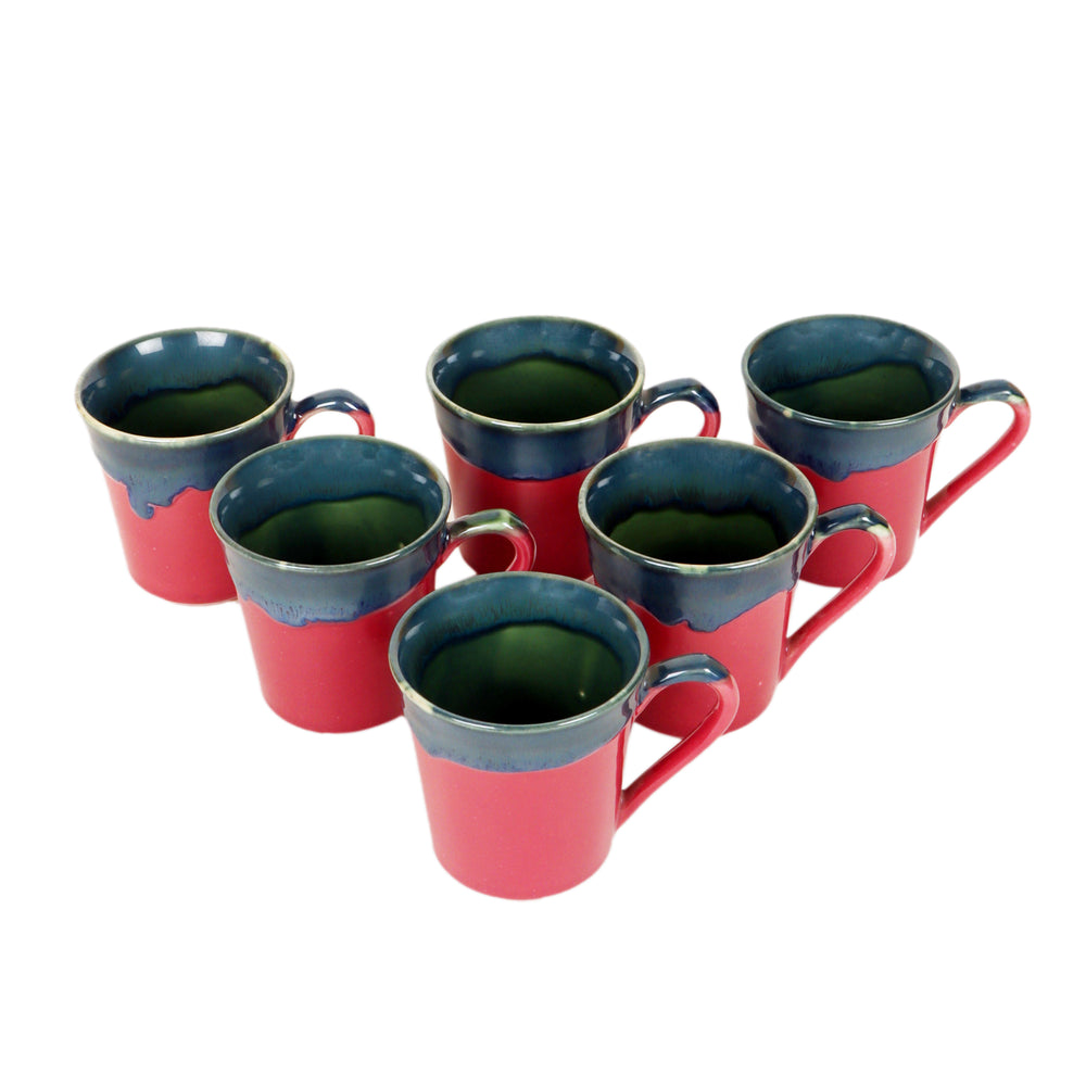 Cherry Moss Tea Cups Set of 6