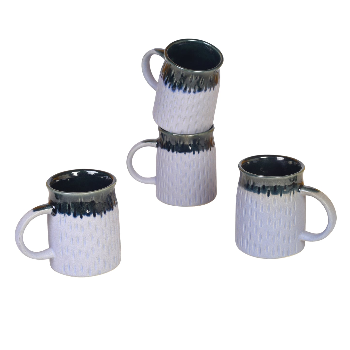 Spotted Sand Coffee Mugs (Set of 4)