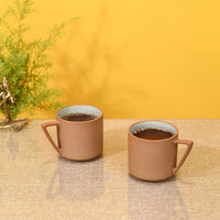 Desert Sand Coffee Mugs Set of 2