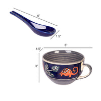 Morning Tuskers Soup Bowls S06 w/spoon