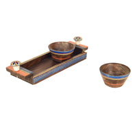 tray with bowls 