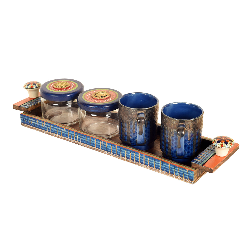 Tray with Jars Set