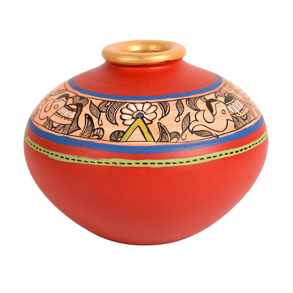 madhubani vase