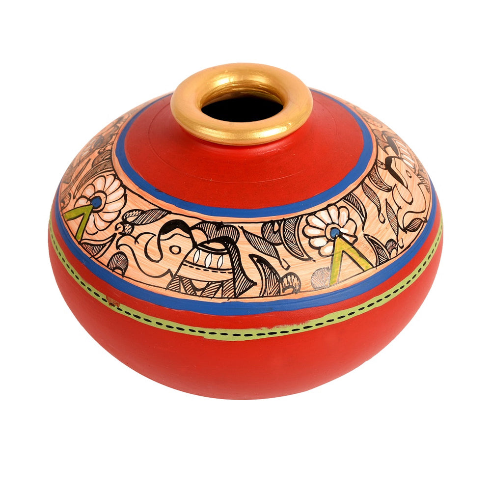 madhubani vase