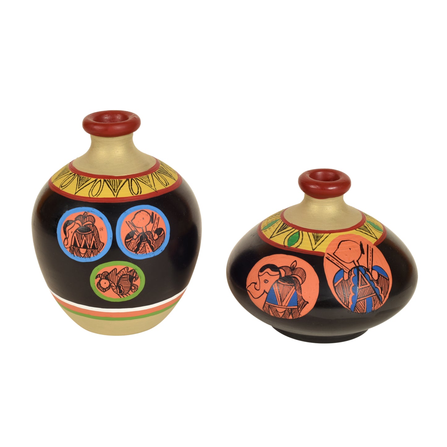 madhubani vases