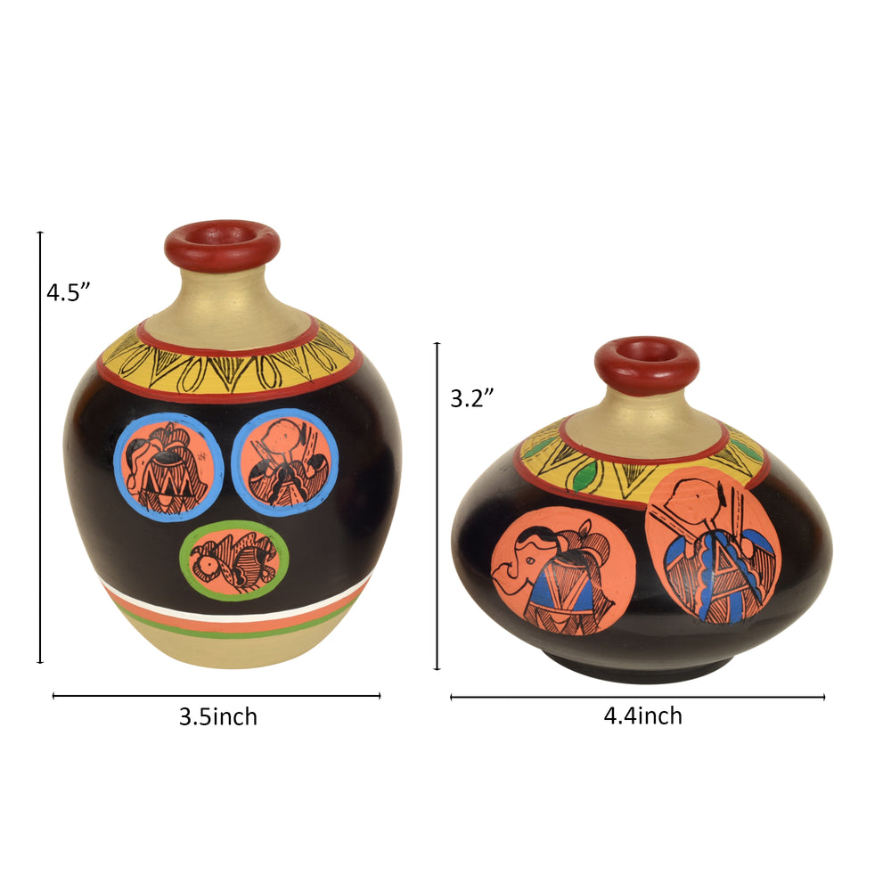 madhubani vases