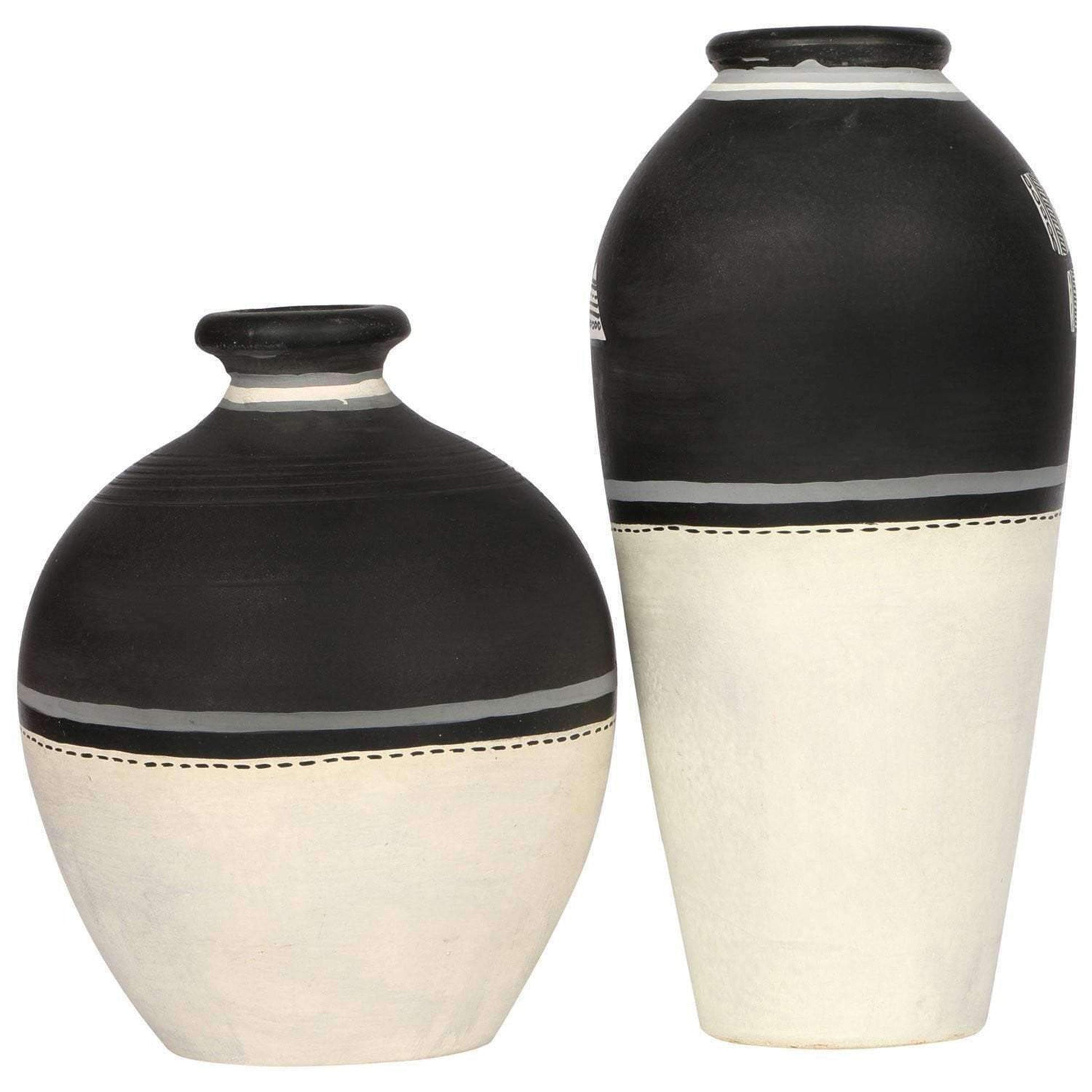handcrafted vases