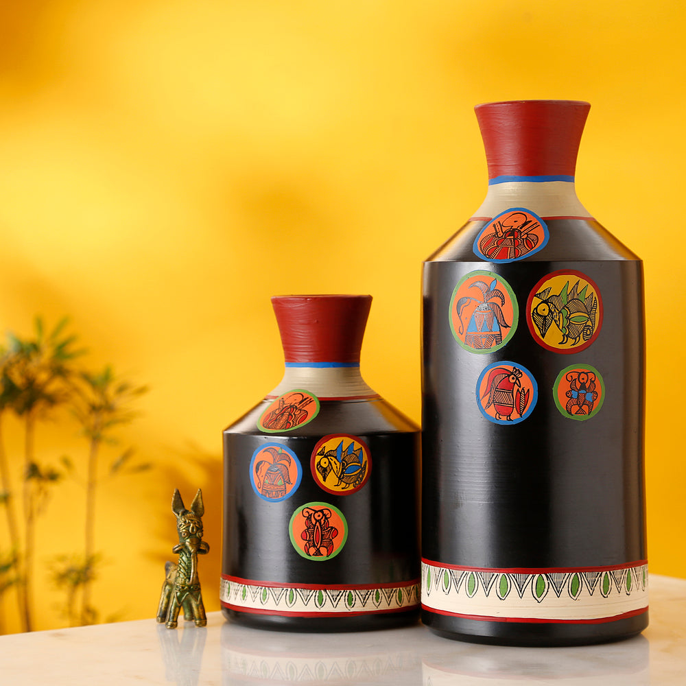 madhubani vases