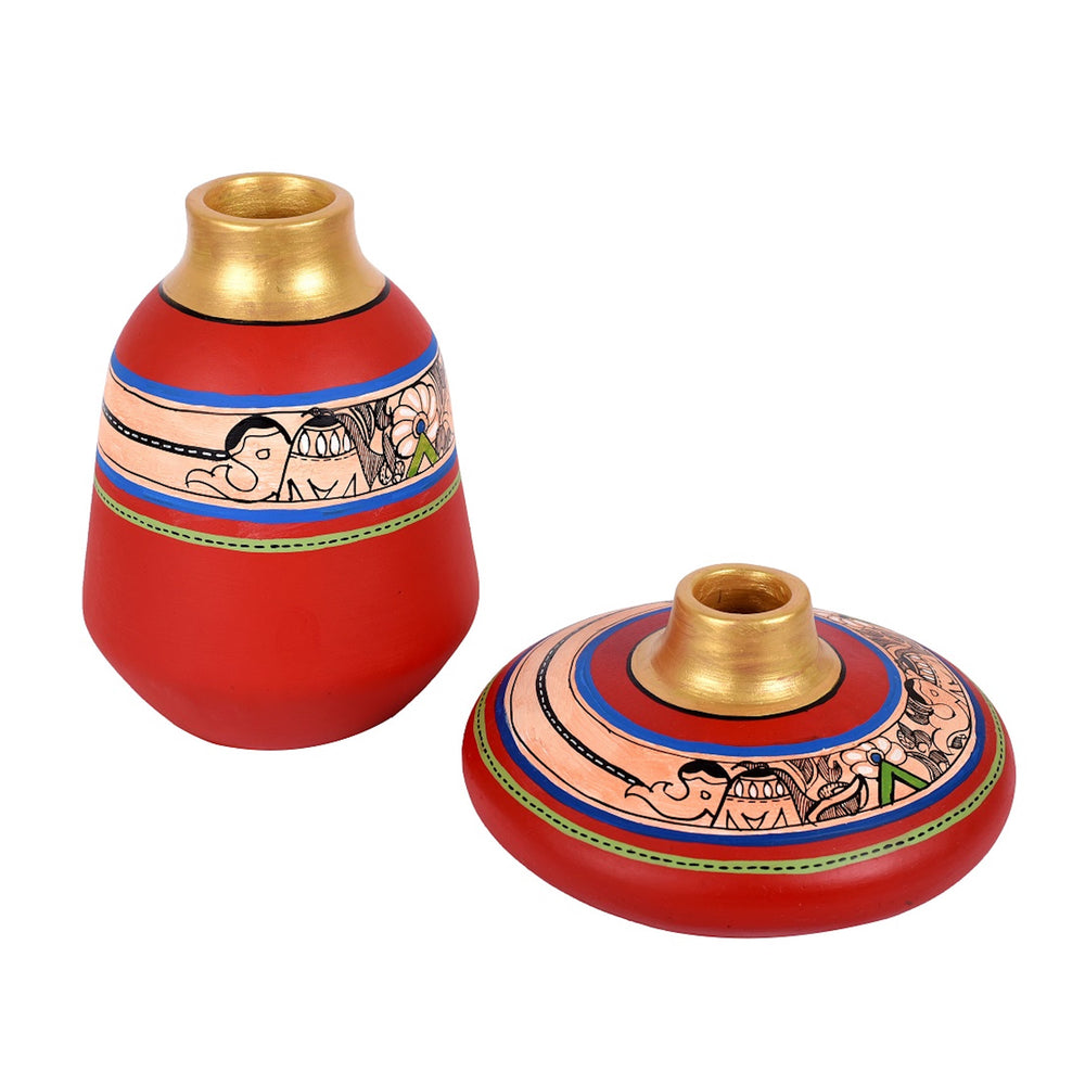 madhubani vases