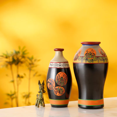 madhubani vases