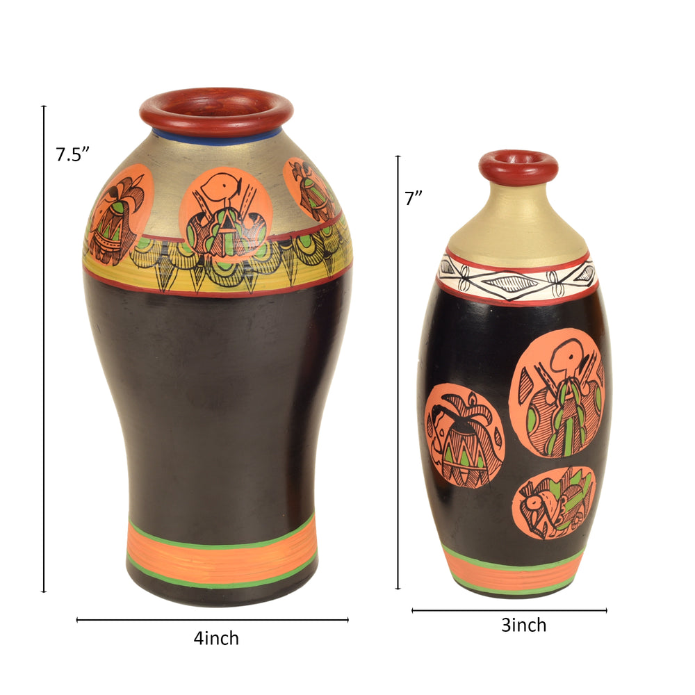 madhubani vases