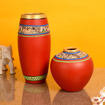 madhubani vases