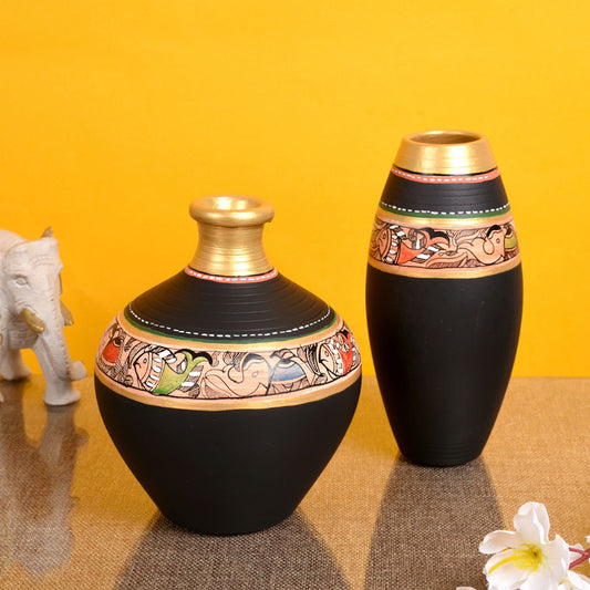 madhubani vases