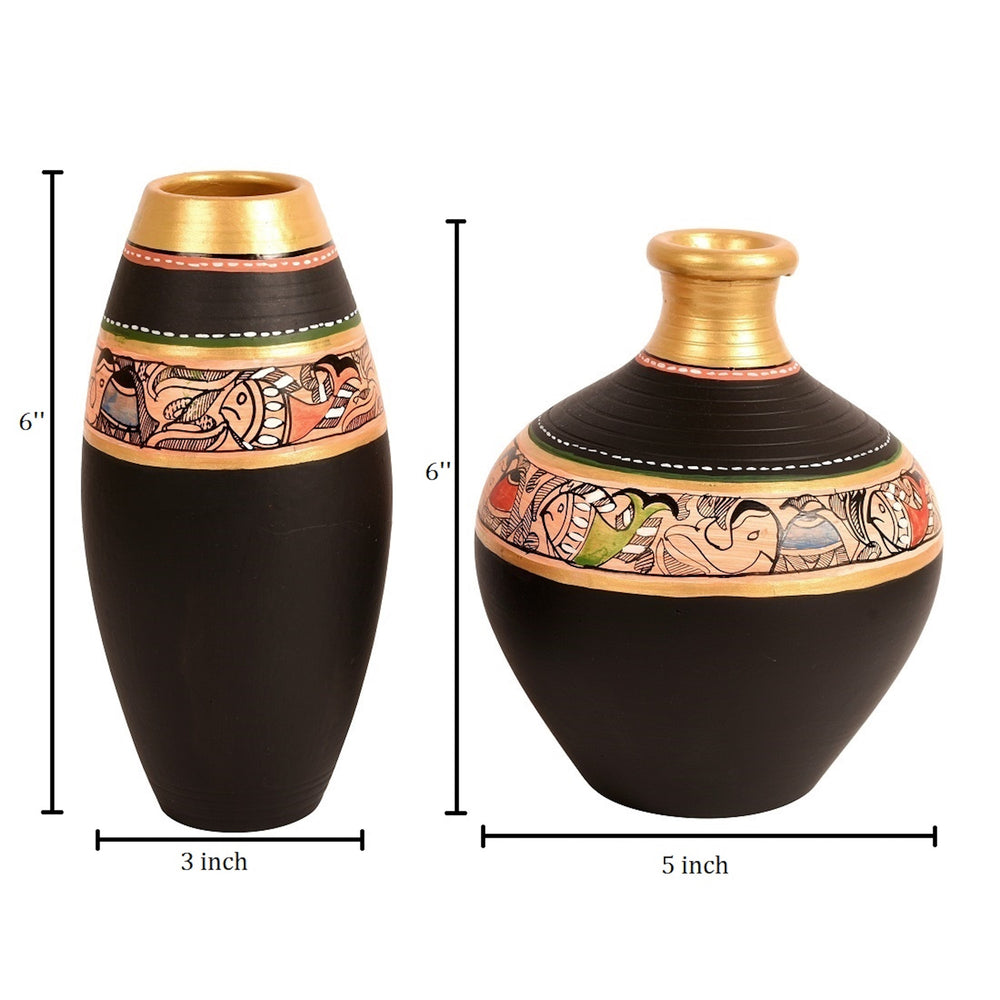 madhubani vases