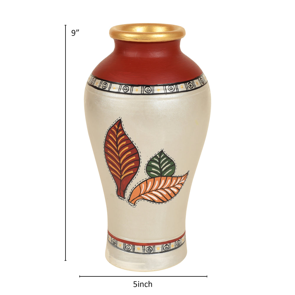 handpainted vase