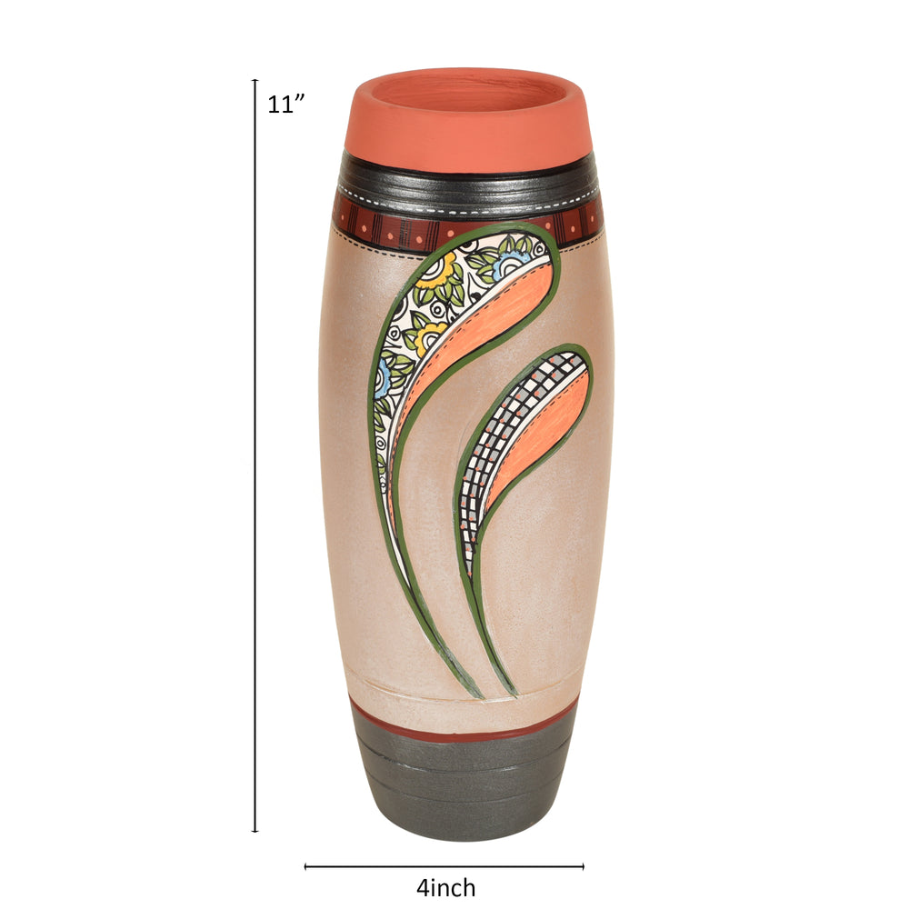 handpainted vase