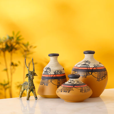 madhubani vases