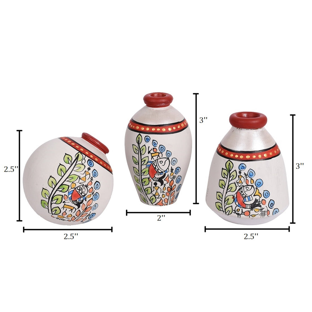 madhubani vases