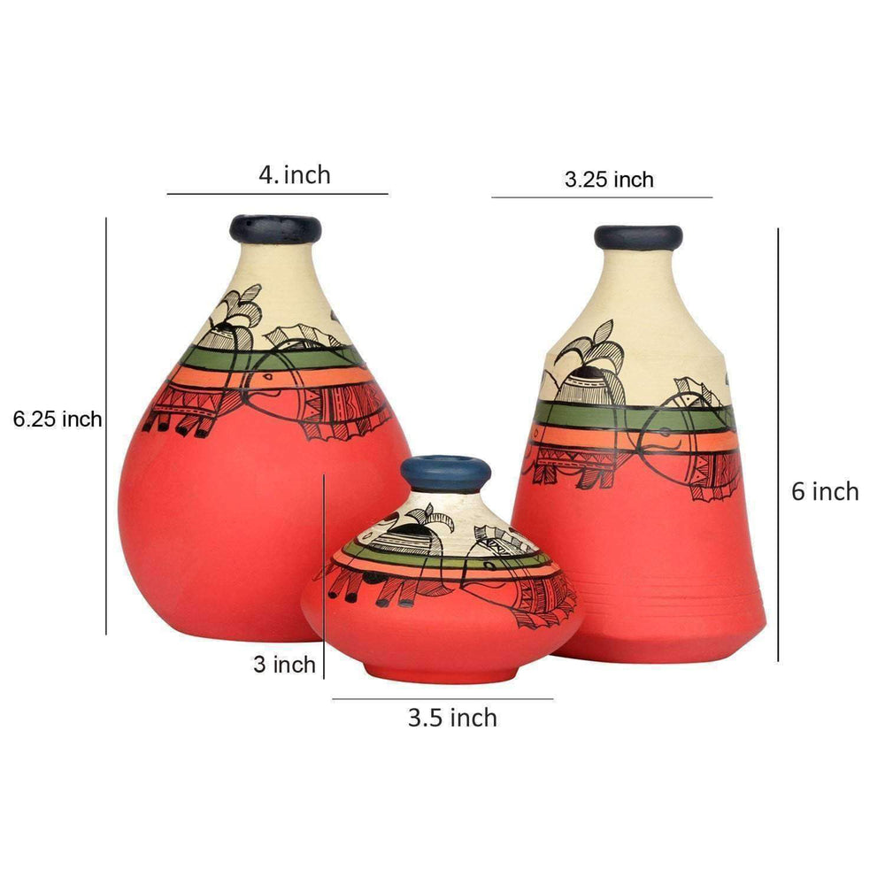 madhubani vases