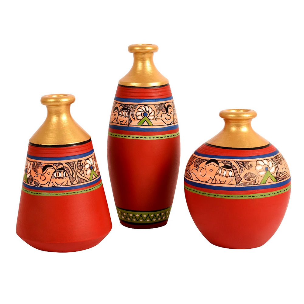 madhubani vases