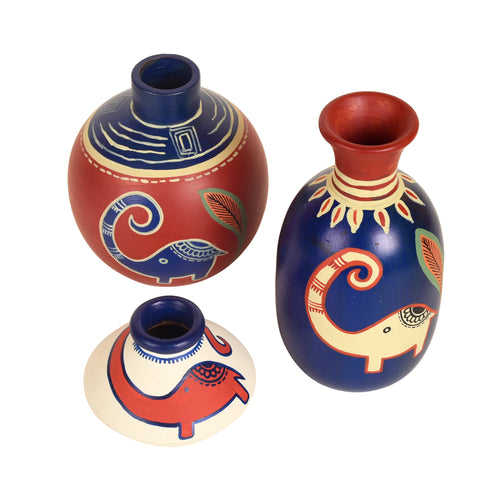 terracotta vases