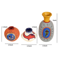 handpainted vases