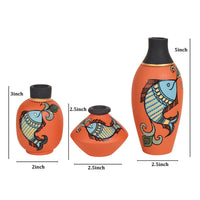 terracotta vases