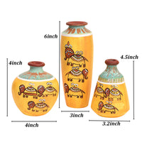 terracotta vases