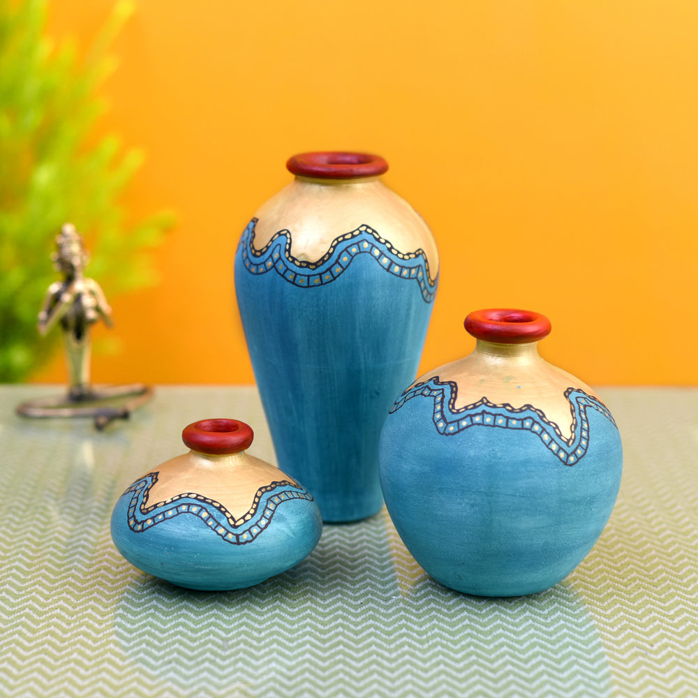 terracotta vases