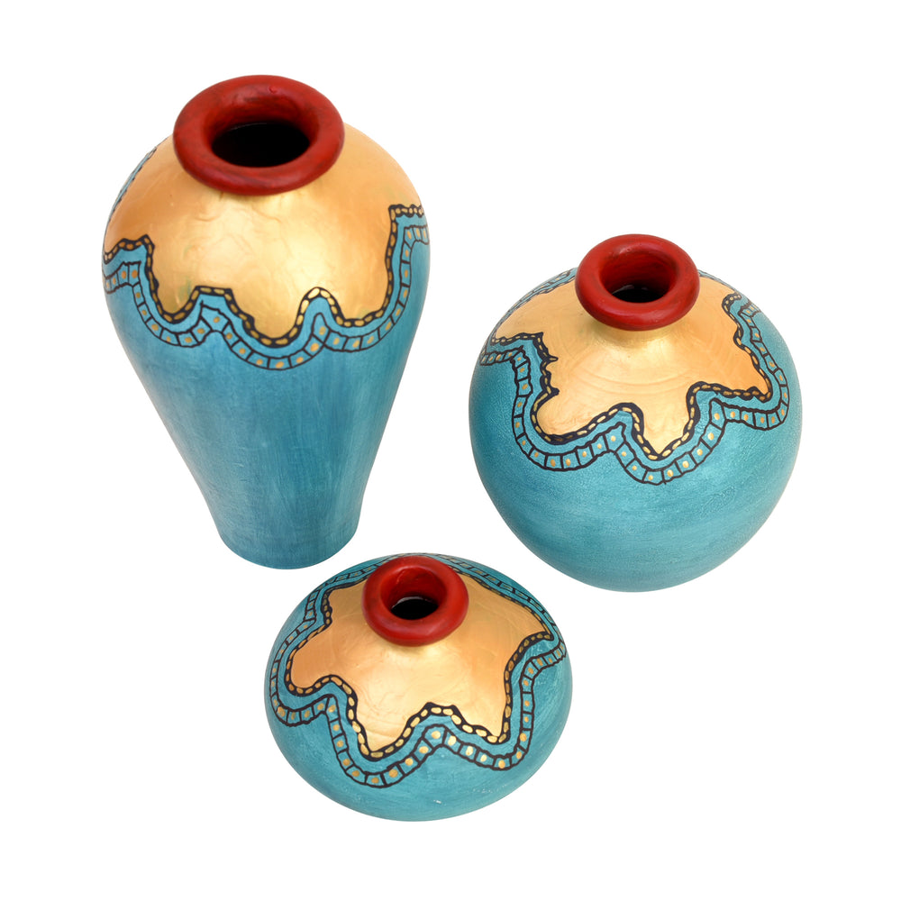 terracotta vases