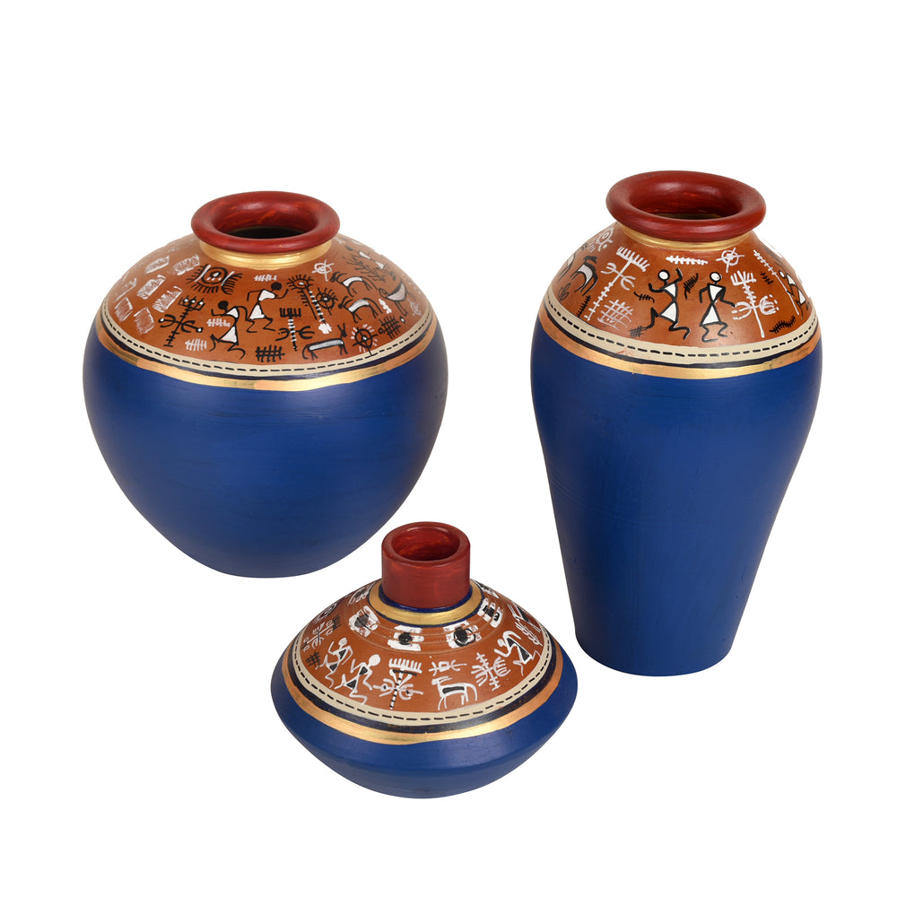 terracotta vases