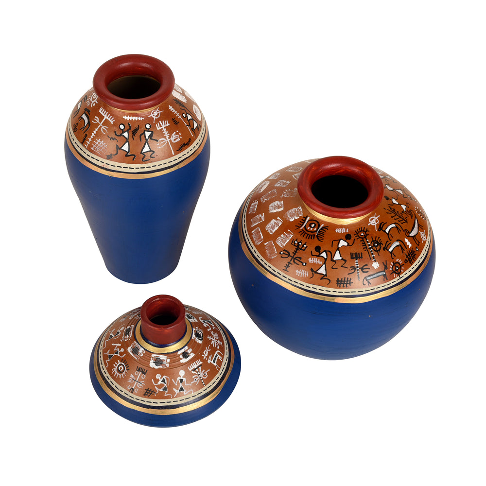 terracotta vases