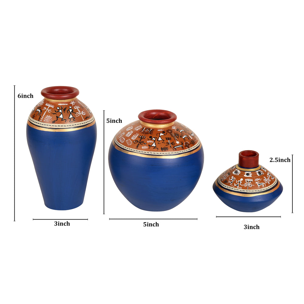 terracotta vases