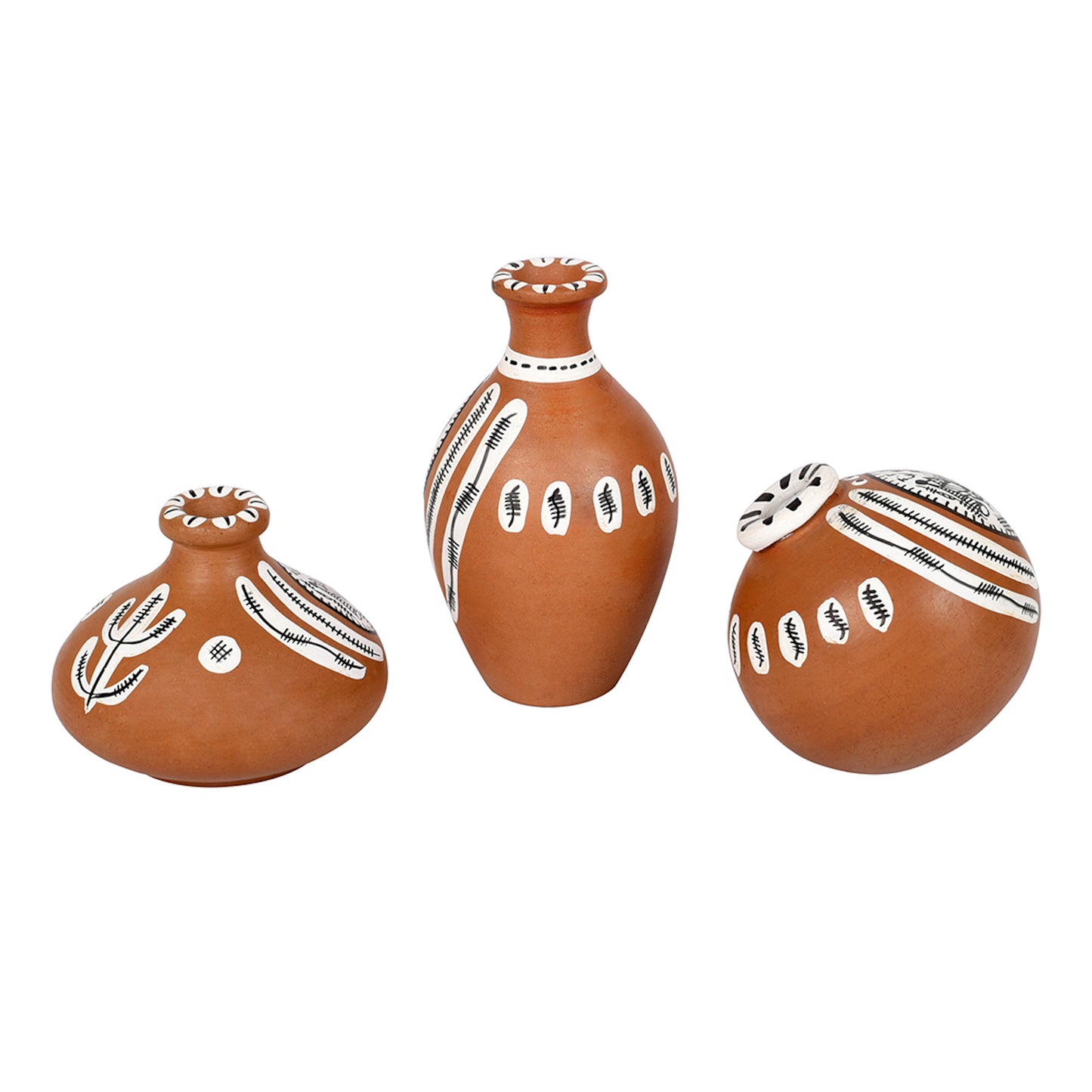 handpainted vases