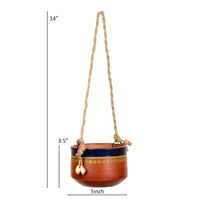 Hanging Earthen Planter